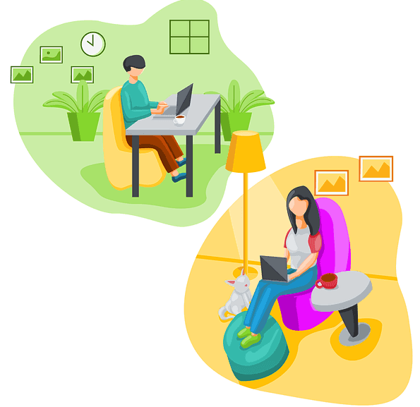 A book cover showing remote work tools representing financial excellence and home income success