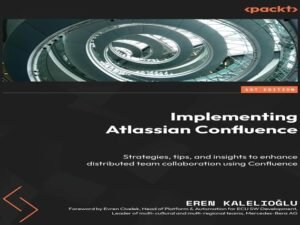 A professional book cover representing operational excellence and Confluence mastery