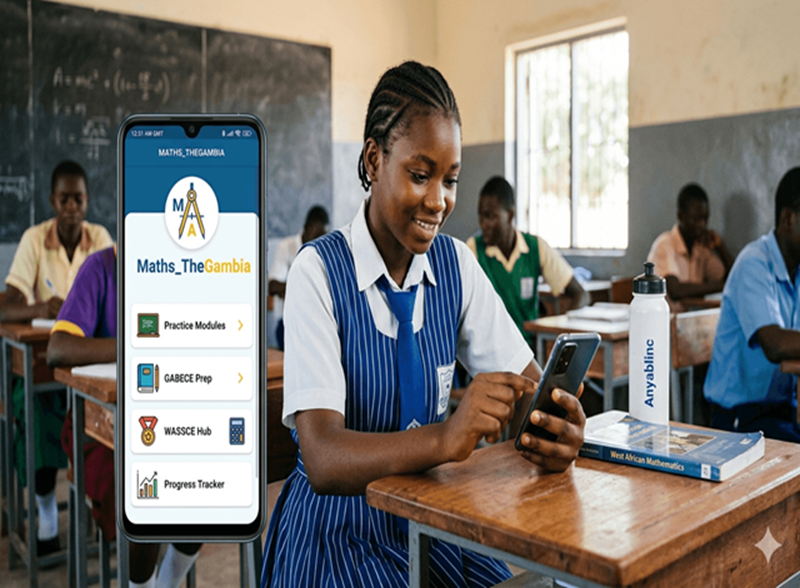 Maths_TheGambia Personalized learning for Gambian schools -